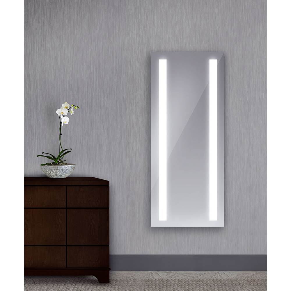 Electric Mirror Wardrobe Fusion 26w x 60h Lighted Mirror with Ava