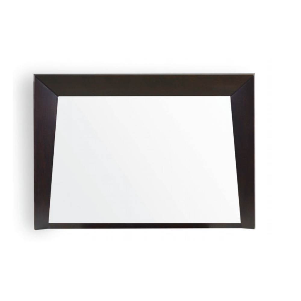 Icera Canto Mirror, 36-in Walnut Brown